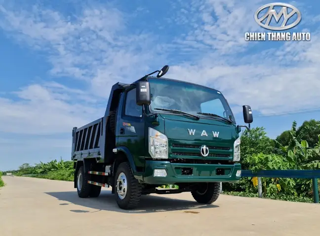 Xe Tải Ben Chiến Thắng 4.65 Tấn 2 Cầu: Sức Kéo Vượt Địa Hình