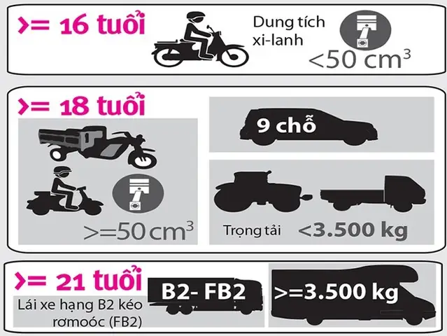 Cách Tính Tuổi Chuẩn Xác Để Thi Bằng Lái Xe Ô Tô