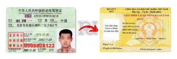 Bằng Lái Xe Ô Tô Tiếng Trung Là Gì?