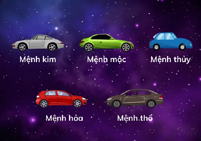 Lựa Chọn Màu Sơn Xe Ô Tô Theo Phong Thủy