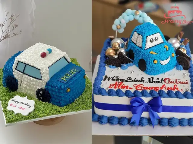 Vì Sao Nên Tặng Bánh Sinh Nhật Ô Tô Cảnh Sát Cho Bé?