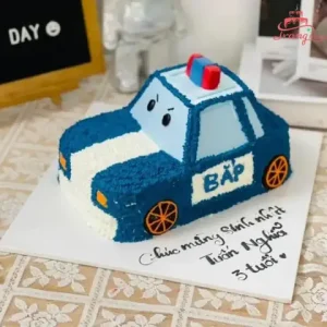 Vì Sao Nên Tặng Bánh Sinh Nhật Ô Tô Cảnh Sát Cho Bé?