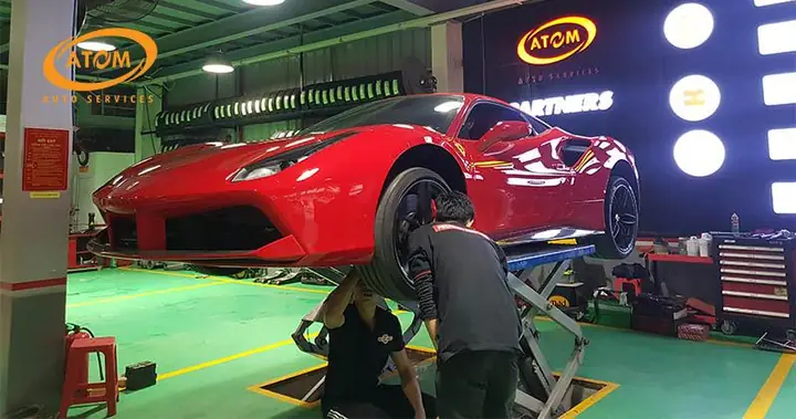 Các Hạng Mục Bảo Dưỡng Gầm Xe Ô Tô