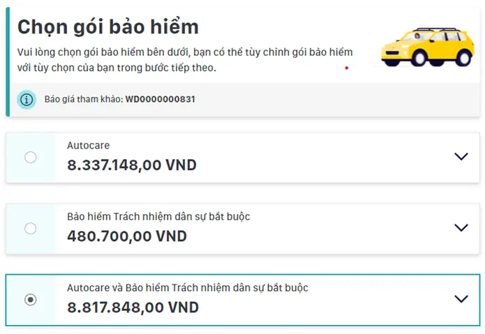 Phí Bảo Hiểm Vật Chất Xe Ô Tô Liberty (bảo Hiểm Thân Vỏ):