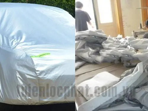 Với Tấm Vải Bạt Phủ Ô Tô Bằng Chất Liệu Peva Tráng Nhôm: