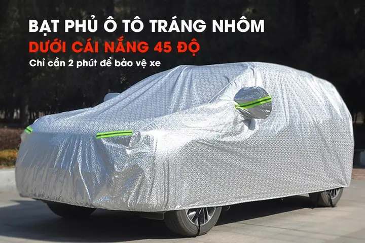 Bạt Phủ Xe Ô Tô Thông Minh Bảo Vệ Xe