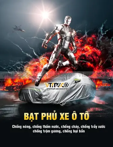 Bạt Phủ Xe Ô Tô Toyota Vios