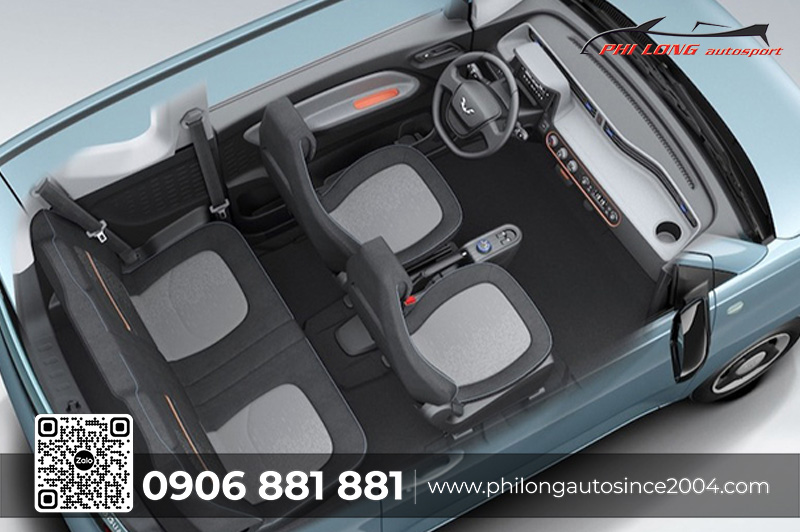 Kích thước và thiết kế nội thất VF 3: So sánh với các đối thủ trong phân khúc