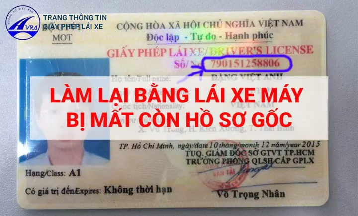 Bị Mất Hồ Sơ Gốc Bằng Lái Xe Ô Tô: Hướng Dẫn Khắc Phục Từ A-z