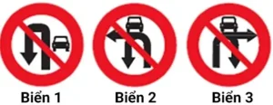 Biển Nào Dưới Đây Chỉ Cấm Xe Ô Tô Quay Đầu?1. Biển 1.2. Biển 2.3. Biển 3.4. Biển 1 Và Biển 3. (ảnh 1)