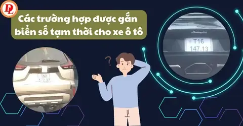 Biển Số Tạm Xe Ô Tô