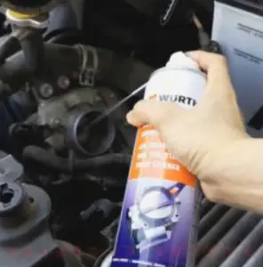 Mô Tả Vệ Sinh Bình Xăng Con Cổ Hút Gió Xe Ô Tô Wurth Air Intake And Throttle Valve Cleaner 500ml