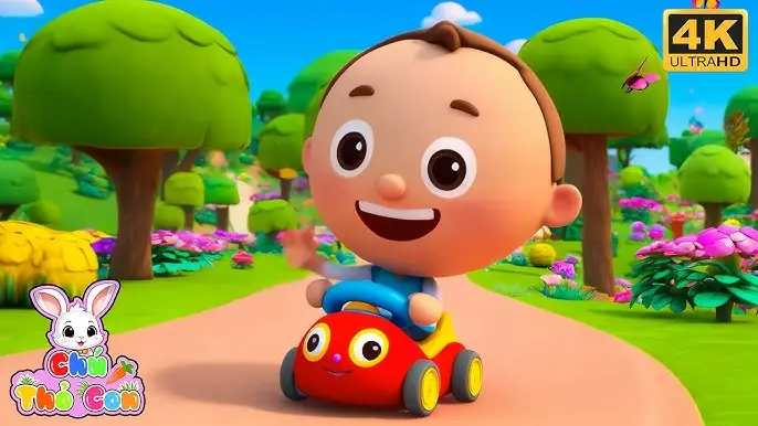 Bo Bí Bo Em Tập Lái Ô Tô: Hướng Dẫn Cha Mẹ Dạy Con Nhận Biết Các Loại Xe & Phát Triển Tư Duy An Toàn