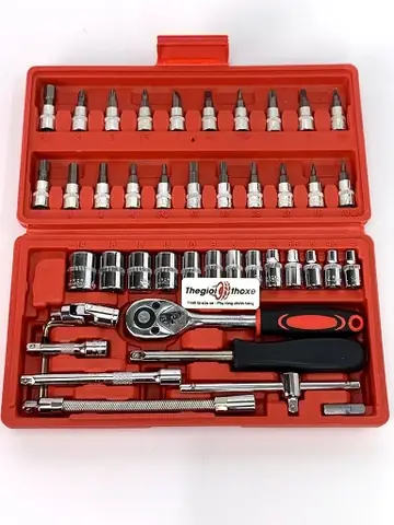 Địa Chỉ Phân Phối Bộ Dụng Cụ Sửa Xe Mini 46 Chi Tiết Chính Hãng