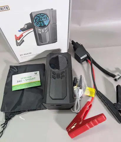 Thiết Kế Bơm Ô Tô Kiêm Kích Bình Nhỏ Gọn Đa Năng 4 In 1