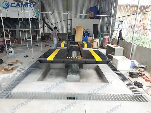 Cầu Nâng 1 Trụ Âm Nền Ấn Độ