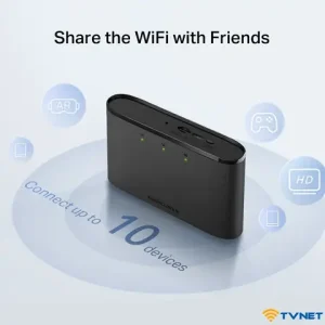Bộ Phát Wifi 4g Mercusys Mt110 Tốc Độ 150mbps. Pin 3000mah - Hàng Chính Hãng Bảo Hành 2 Năm: