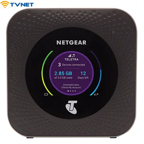 11. Bộ Phát Wifi 4g Netgear M1 (nighthawk Mr1100) Chuẩn Cat16 Tốc Độ 1gbps. Pin Khủng 5040mah, Hàng Cao Cấp Đến Từ Mỹ - Mạnh Nhất Thế Giới: