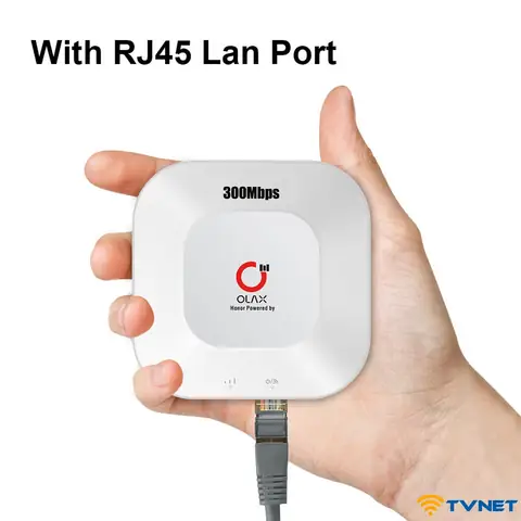 Bộ Phát Wifi 4g Olax Mt30 Tốc Độ 150mbps. Pin 4000mah - Cổng Sạc Type-c - Cổng Kết Nối Lan: