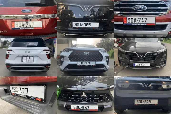 Biển Cờ Logo Theo Hãng Xe