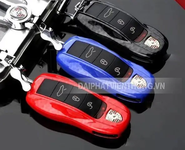 071 Ốp Chìa Khóa Porsche Carbon