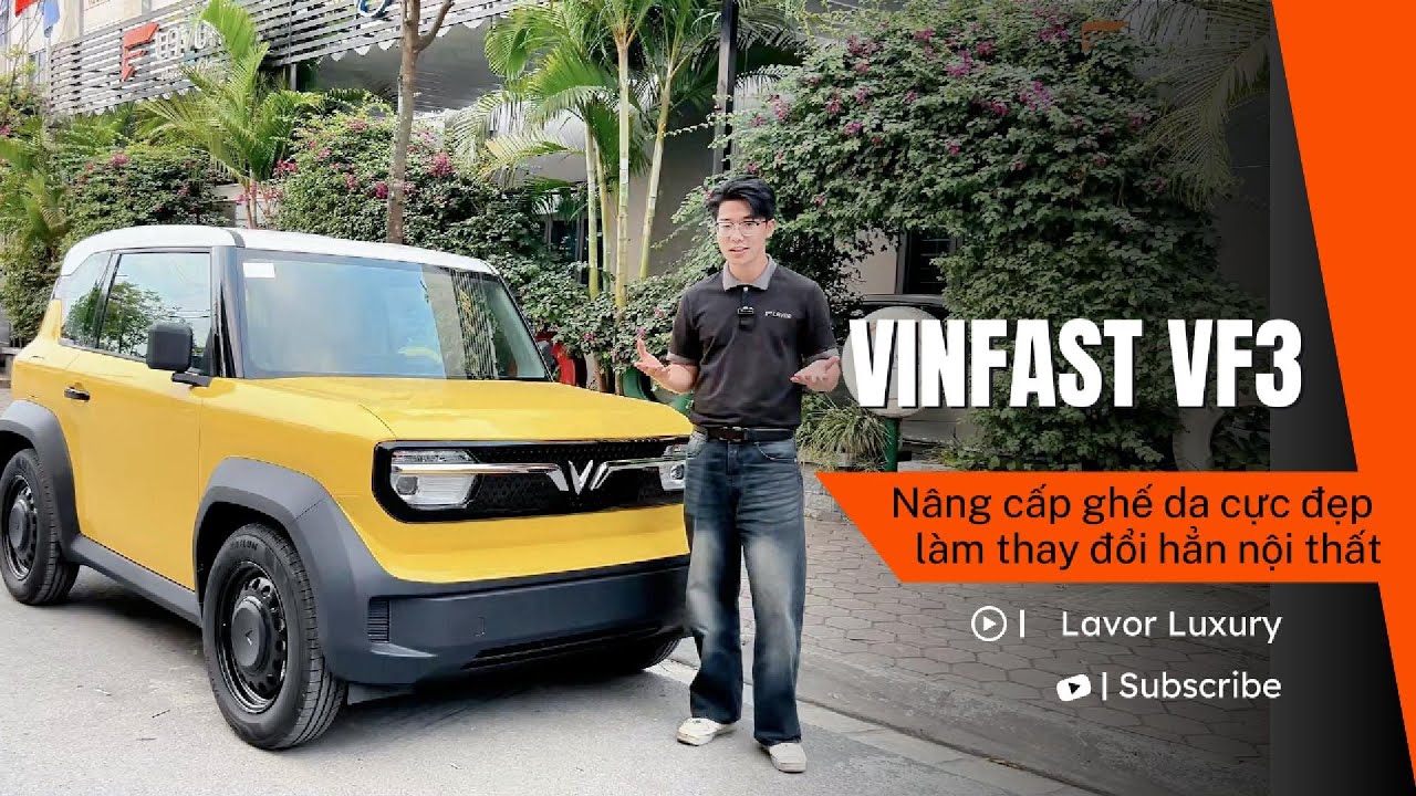Vì Sao Bọc Ghế Da VinFast VF3 Trở Nên Cần Thiết?  Khám phá những lợi ích thiết thực mà việc bọc ghế da mang lại cho chiếc VF3 của bạn, từ tăng tính thẩm mỹ, nâng cao sự thoải mái đến bảo vệ ghế nguyên bản và dễ dàng vệ sinh.