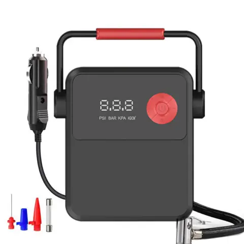 Bơm Lốp Ô Tô Xe Máy Mini Điện 12v 220v Đa Năng