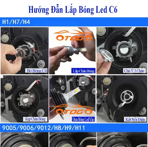 Bóng Đèn Siêu Sáng Xe Ô Tô