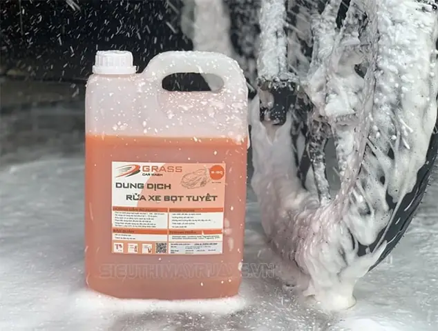 Dung Dịch Rửa Xe Bọt Tuyết