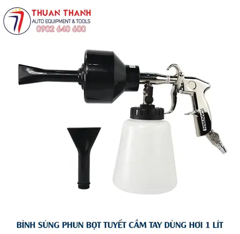 Đặc Điểm Dụng Cụ Xịt Bọt Tuyết Không Chạm Loại Bình 1 Lít