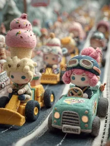 Búp Bê Lái Xe Ô Tô: Thế Giới Đồ Chơi Đầy Sáng Tạo