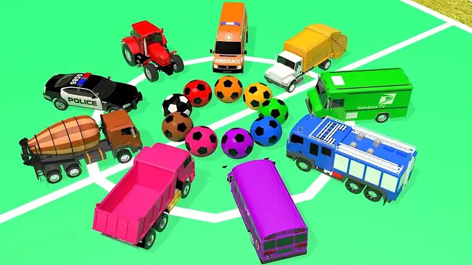 Các Loại Xe Ô Tô Hoạt Hình: Thế Giới Đáng Yêu Của Xe Cộ Trong Phim Ảnh Và Game