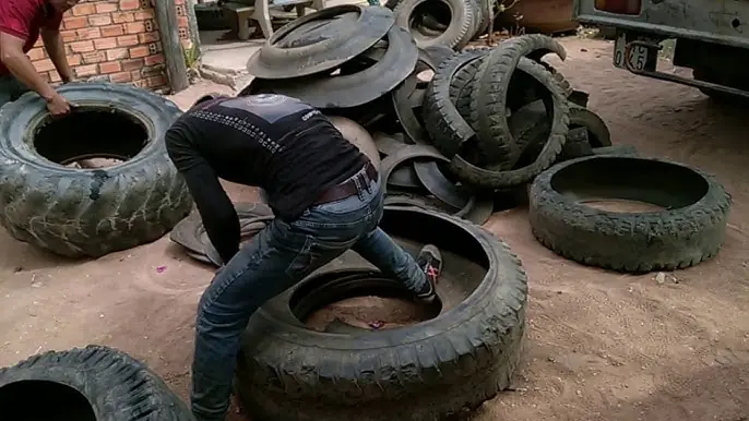 Giảm Thiểu Không Gian Lưu Trữ Lốp Cũ