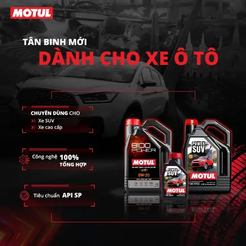 Các Loại Dầu Nhớt Motul Phù Hợp Với Từng Loại Ô Tô