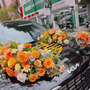 Cách Dán Chữ Hỷ Trên Xe Ô Tô