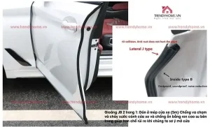 Các Loại Gioăng Cao Su Chống Ồn Cho Xe Hơi