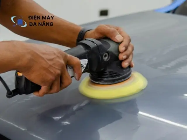 Bước 4: Đánh Bóng Bằng Khăn Hoặc Máy