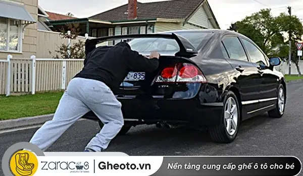 Bước 3: Đẩy Xe