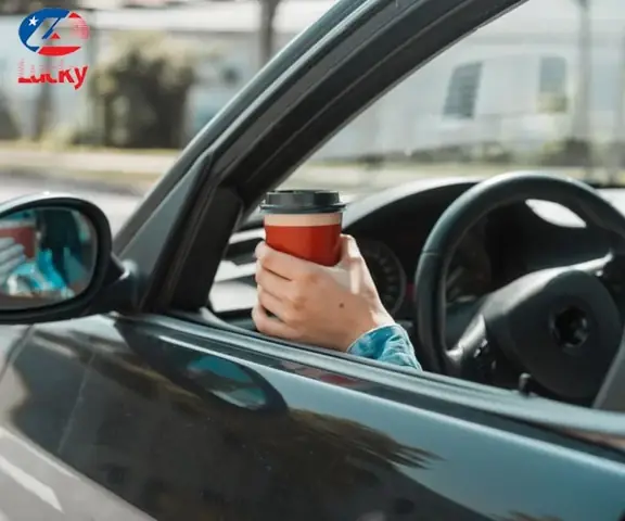 Trên Xe Ô Tô Có Đường Hoặc Thức Ăn Thừa