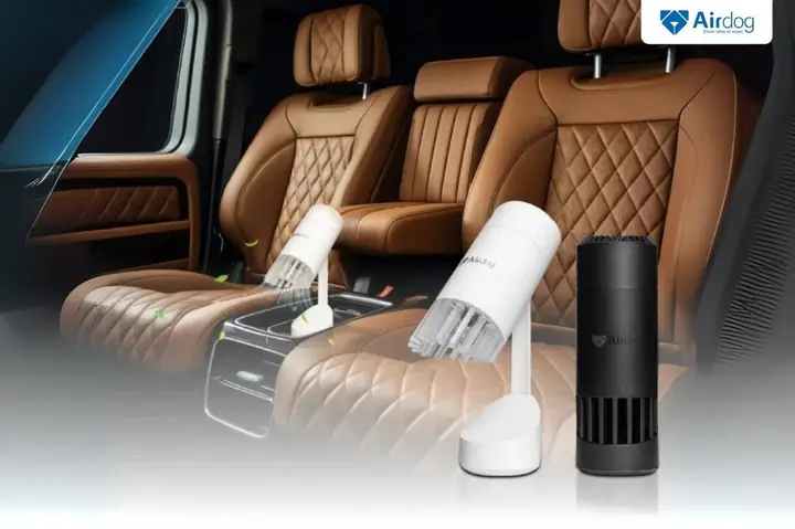 Khử Mùi Hiệu Quả Bằng Máy Lọc Không Khí Trong Xe Hơi