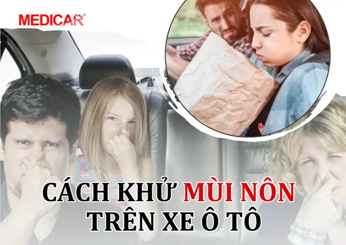 Cách Khử Mùi Nôn Trên Xe Ô Tô