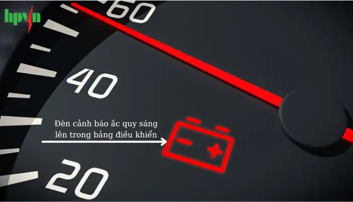 Đèn Cảnh Báo Ắc Quy Sáng Lên