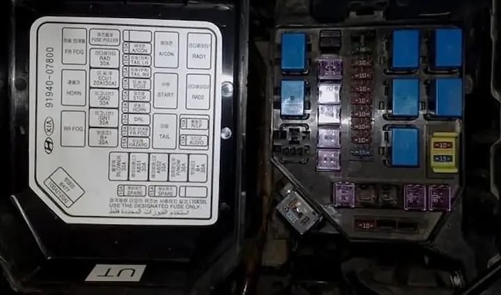 Giải Mã Thông Số Trên Bảng Cầu Chì Xe Ô Tô