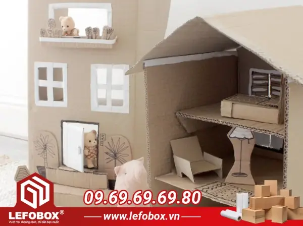 Làm Nhà Búp Bê Cho Bé Gái