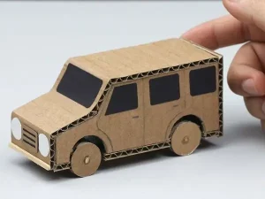 Hướng Dẫn Chi Tiết Làm Xe Ô Tô Mini Bằng Giấy Cho Bé Yêu