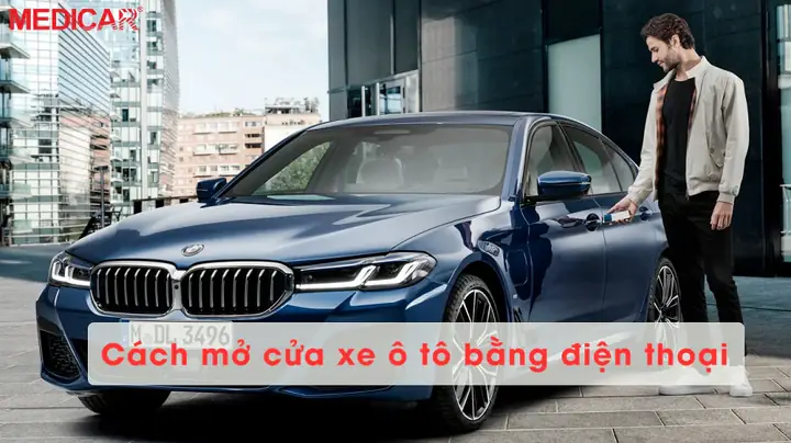 Cach Mo Cua Xe O To Bang Dien Thoai