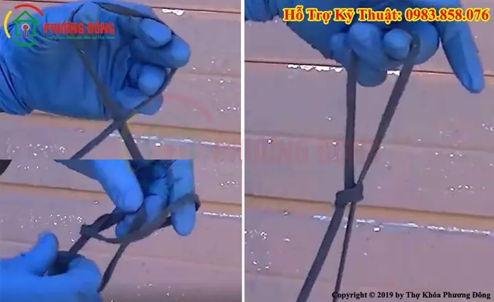 Các Bước Thực Hiện Mở Cửa Xe Ô Tô Bằng 1 Đoạn Dây Đơn Giản Như Sau: