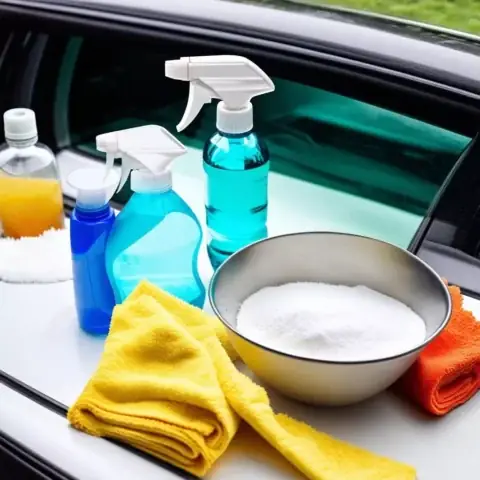 Chuẩn Bị Nguyên Liệu Thiết Yếu Để Pha Chế Nước Rửa Kính Xe Ô Tô