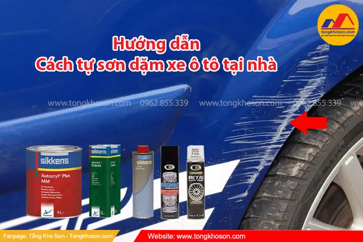 Cách Sơn Dặm Xe Ô Tô: Hướng Dẫn Chi Tiết Từ A-z Cho Người Mới Bắt Đầu