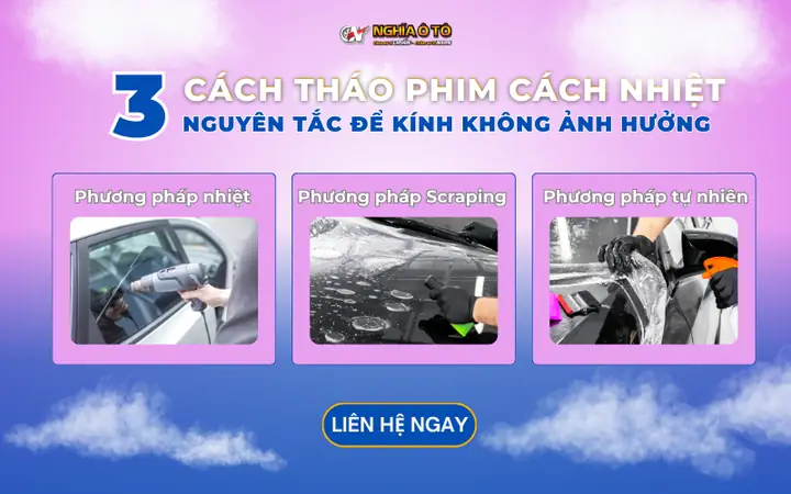 Hướng Dẫn Chi Tiết Cách Tháo Kính Xe Ô Tô An Toàn Tại Nhà